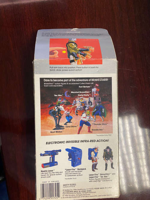 BraveStarr 1986 Tex Hex Vintage Figure